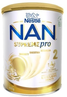 Мляко на прах за кърмачета Nestle Nan - Supreme pro 2, 800 g
