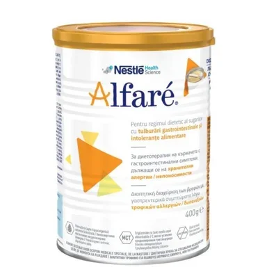 Nestle Alfare Бебешка диетична храна за специални медицински цели х400 г