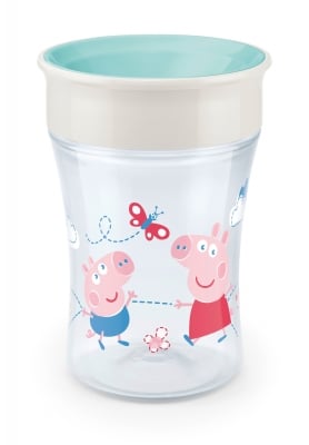 NUK Чаша Magic Cup 230мл., 8+ мес. Peppa Pig