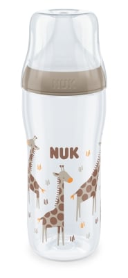 NUK Perfect Match Шише РР 360мл. със силиконов биберон U, 6+мес. Жираф