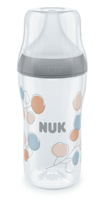 NUK Perfect Match Шише РР 260мл. със силиконов биберон за хранене M, 3+ мес. Клонче