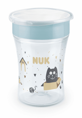 NUK Чаша Magic Cup 230мл., 8+мес. CAT&DOG