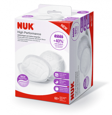 NUK подплънки за кърмачка Hihg performance, 60бр.