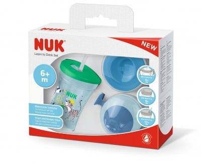 NUK СЕТ Evolution Cups All-in-one момче