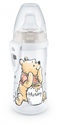 NUK Active Cup 300мл, силиконов накрайник, Disney, 12+ мес.