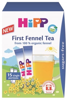 Био чай за бебета Hipp - Моят първи чай от копър, 15 пакетчета - 3644
