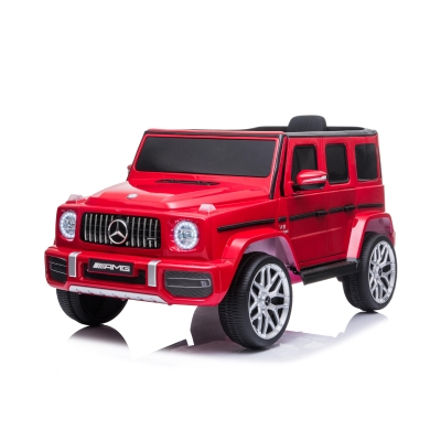 Джип MercedesAMG G63червенEVAгуми,коженa