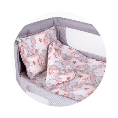 К-т за мини кошара розово слонче