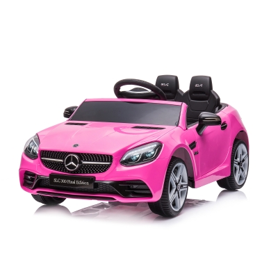 Ел. кола Mercedes Benz SLC300 розова