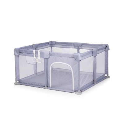 Кошара за игра Fiesta120/120 cm, сива