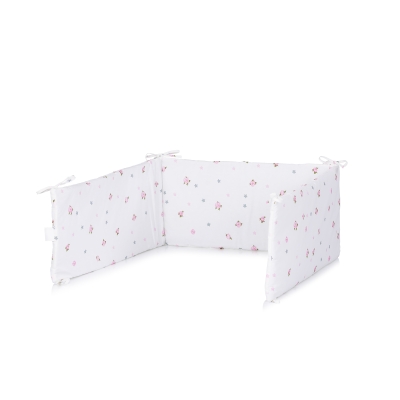 Обиколник за беб.легло 30/180 рози