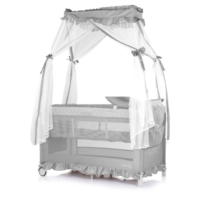 Детска преносима кошара Palace платина