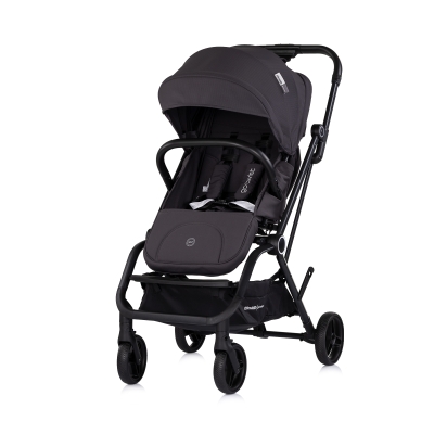 Детска количка с 360 "GO TWIST" т. сиво