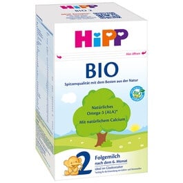 HiPP 2 BIO преходно мляко за кърмачета 600гр.