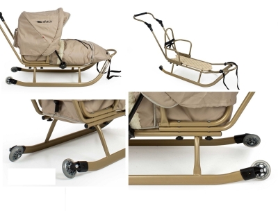 Колелца за шейна Piccolino de Lux