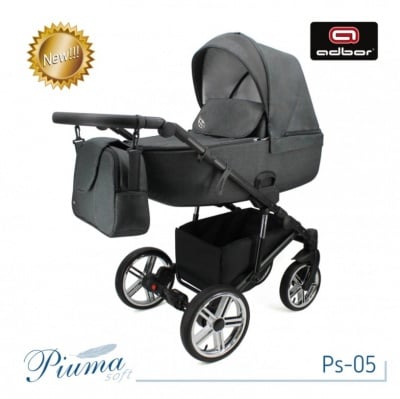 Adbor-Бебешка количка Piuma 3в1 цвят: Ps-05