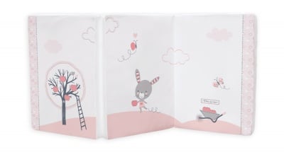 Сгъваем матрак 60/120/5 cm Pink Bunny