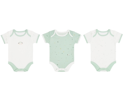 Комплект 3 бр бебешко боди 0-3м Sleepy Sheep