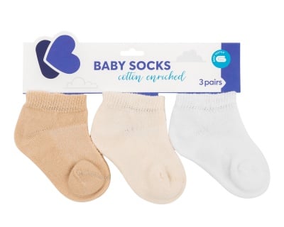 Бебешки летни чорапи Beige 1-2г