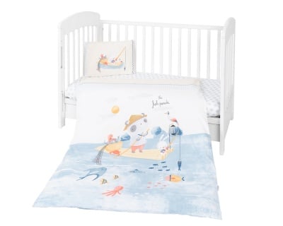 Бебешки спален комплект 3 части The Fish Panda