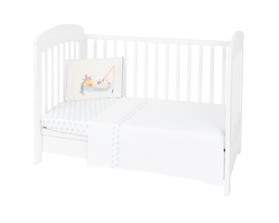 Бебешки спален комплект 3 части EU Style 70/140 The Fish Panda