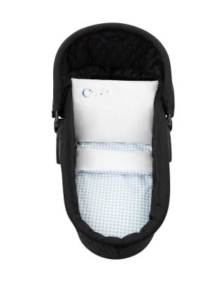 Бебешки спален комплект за количка 6 части Blue Checks