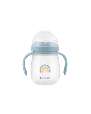 Чаша със силиконов накрайник 240мл Stripy Friends