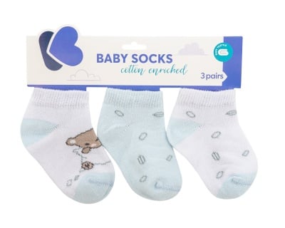 Бебешки летни чорапи Dream Big Blue 2-3г