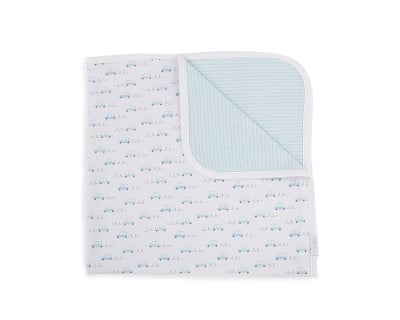 Лятно одеяло от трико 80/80см Green Cars