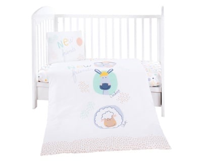 Бебешки спален комплект 5 части New Friends