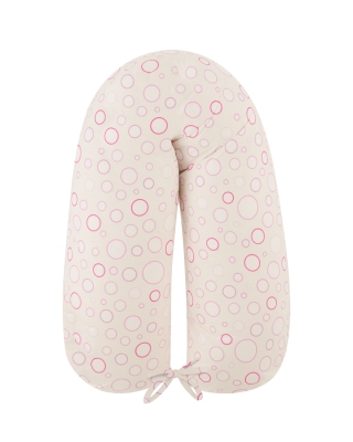 Възглавница за бременни Pink Circles