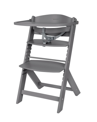 Дървен стол за храненe Nordy Dark Grey