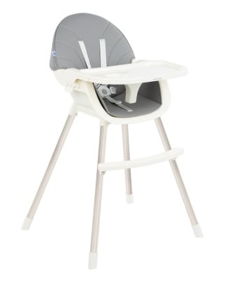 Стол за хранене Nutri Steel 2в1 Grey