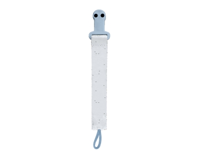 Клипс с лента за залъгалка Stripy Friends