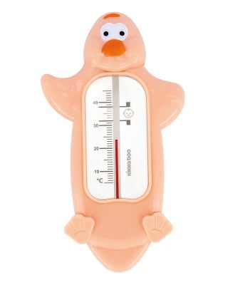Термометър за баня Pеnguin Pink