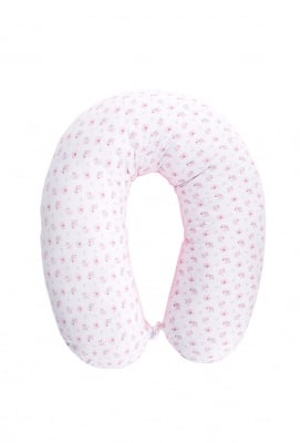 Възглавница за бременни от трико Pink Flowers