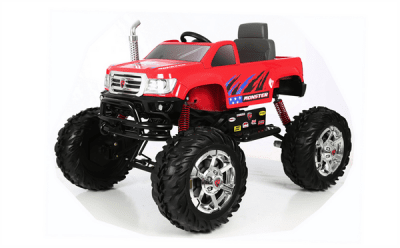 Акумулаторна кола Rollplay Monster, 24v, red
