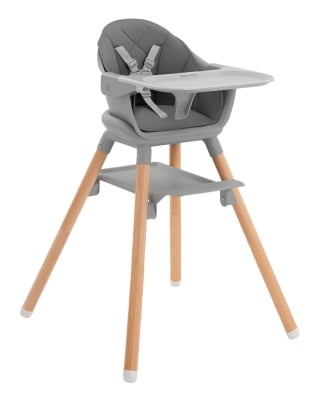 Стол за хранене 2в1 Woody Grey 2024