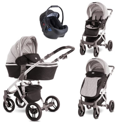 Д.КОЛИЧКА RIMINI PREMIUM  COOL GREY  STARS