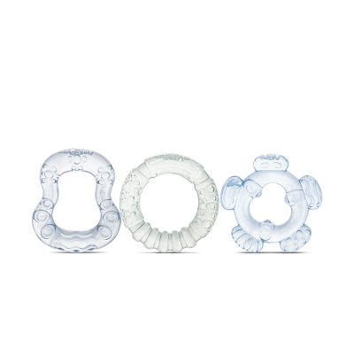 ГРИЗАЛКИ КОМПЛЕКТ 3 БРОЯ ICEBERG GREEN/AIRY BLUE