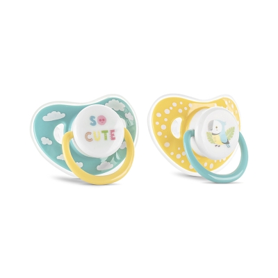 БИБЕРОН ЗАЛЪГАЛКА С КАПАЧЕ 2БР. 6М+ YELLOW/BLUE