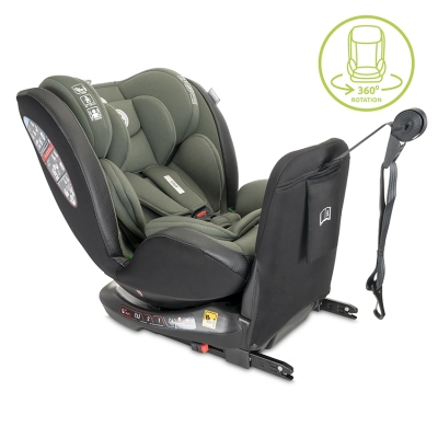 СТОЛ ЗА КОЛА ARES GREEN i-Size 40-150 CM ISOFIX 36
