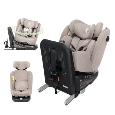СТОЛ ЗА КОЛА AURIGA BEIGE i-Size 40-150 CM ISOFIX,