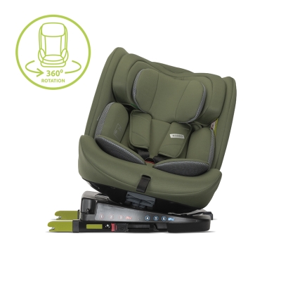 СТОЛ ЗА КОЛА RODEO GREEN&GREY 40-150CM 360, ISOFIX