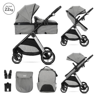 Д.КОЛИЧКА ASPEN GREY 2в1 до 22кг с трансформираща