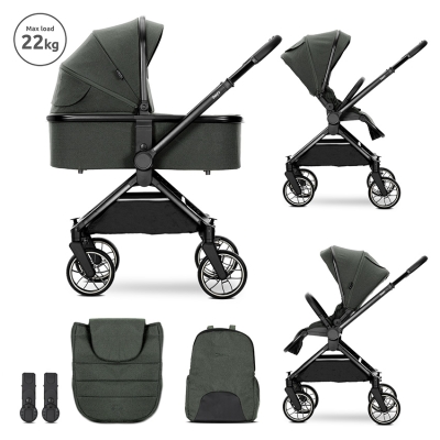Д.КОЛИЧКА REYA 2in1 GREEN до 22 кг с реверсивна др