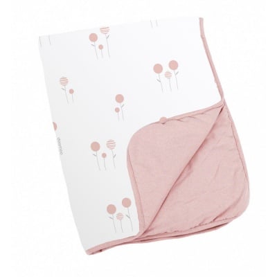 Doomoo Памучно одеяло Dream - Lollypop Pink 75x100см
