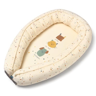 Baby Clic Гнездо за сън - Confetti Ivory