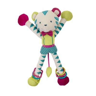 Bebe Confort Текстилна играчка Crazy Tiger Savannah