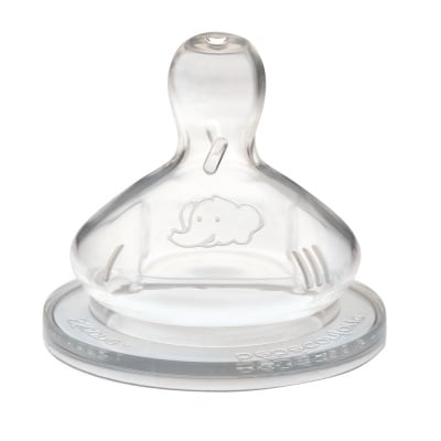 Bebe Confort Силиконови резервни биберони 2 бр. широк диаметър 0-12м.